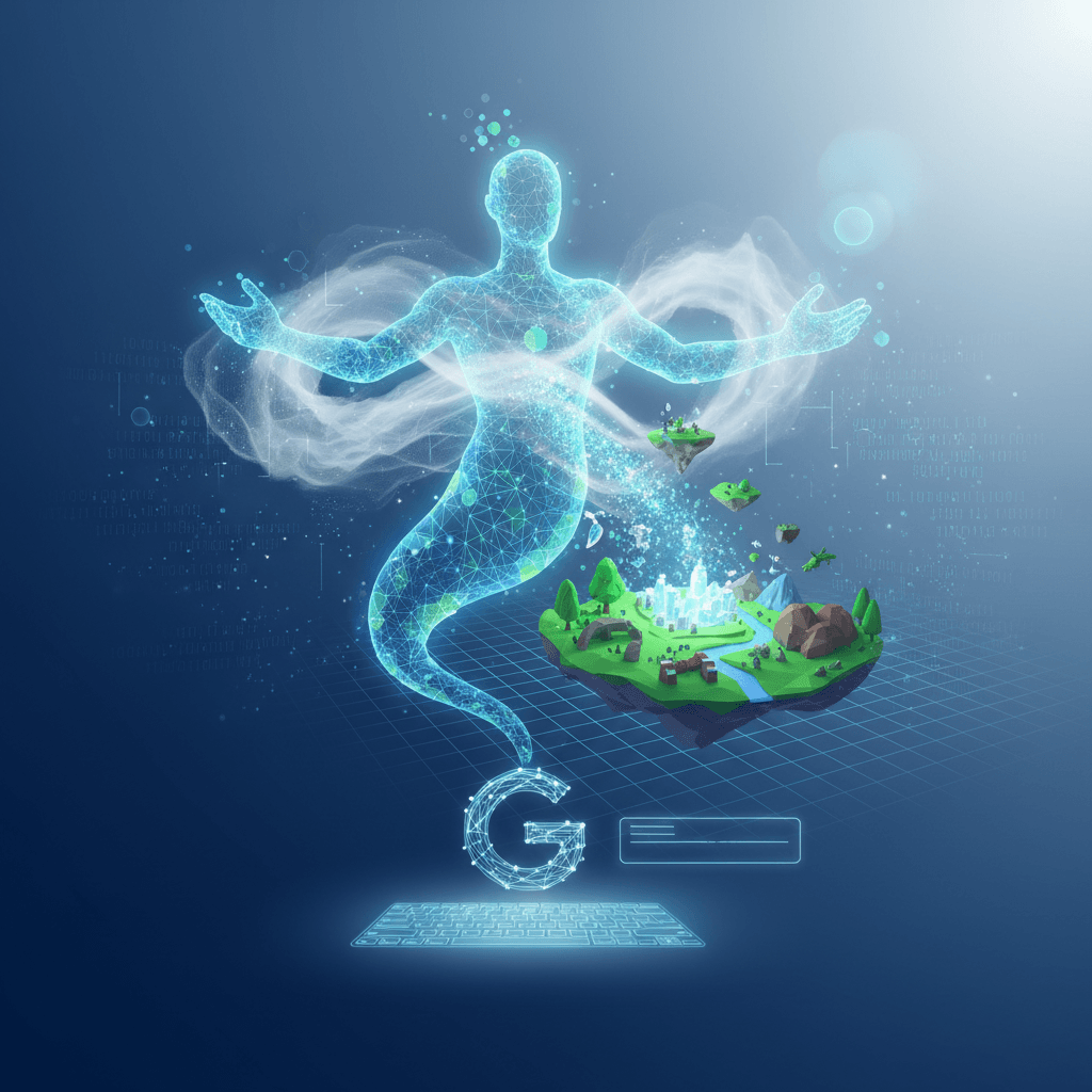 Google Genie 3: A IA que Cria Mundos 3D com Comandos de Texto