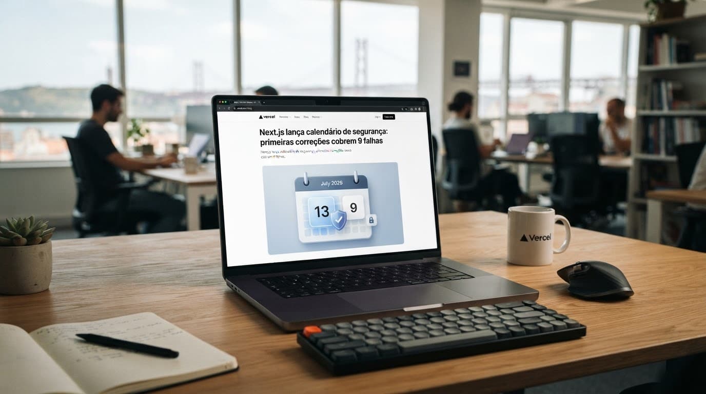 Next.js lança calendário de segurança: primeiras correções cobrem 9 falhas